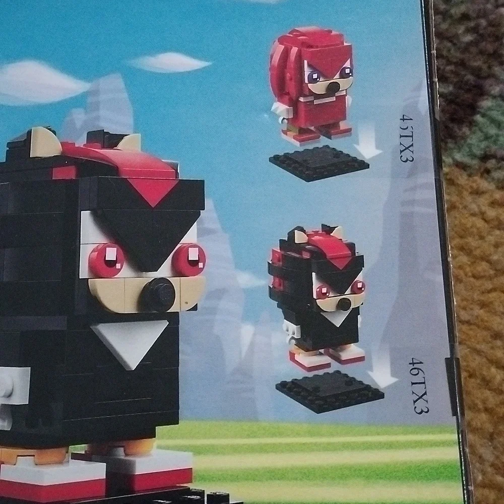 Lego Brickheadz 40672 Sonic the Hedgehog's Knuckles & Shadow Figures